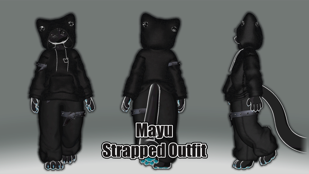 Mayu Strapped Outfit • With Bonus Shirt