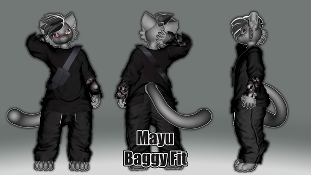 Mayu Baggy Fit • With Bonus Texture