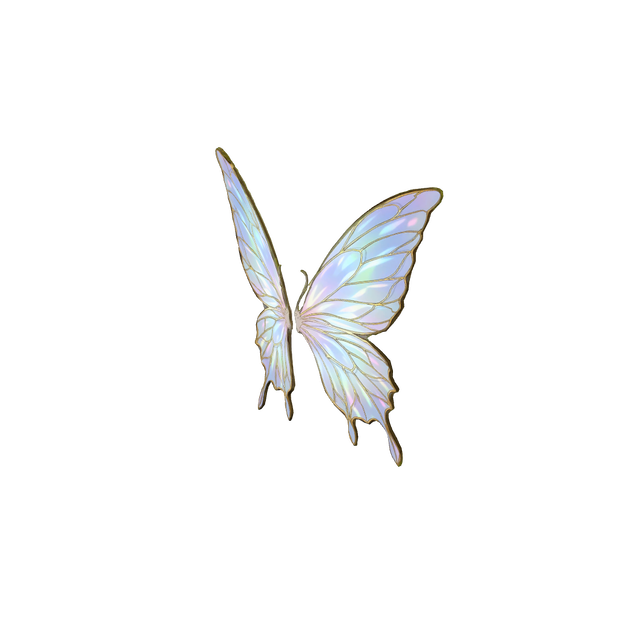【3D小物】妖精の輝く翅