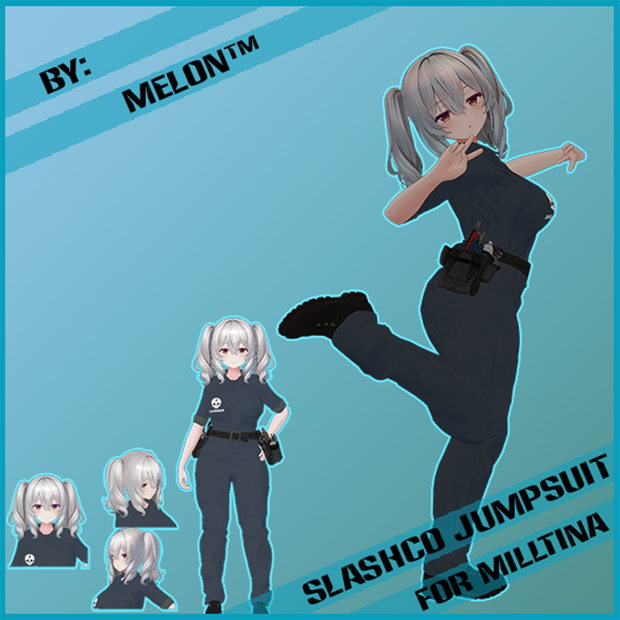 SlashCo Jumpsuit - Milltina [VRC]