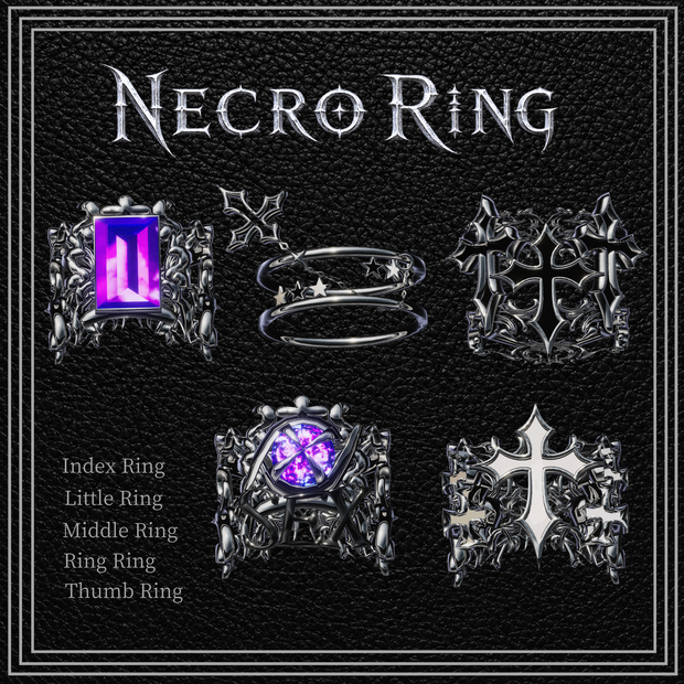 『Necro Ring』｜リング【26アバター対応/MA対応】