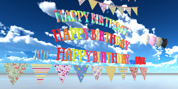 Happy Birthday To ME