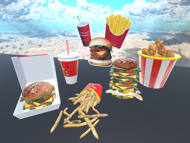 ハンバーガー屋さんごっこ（24点）