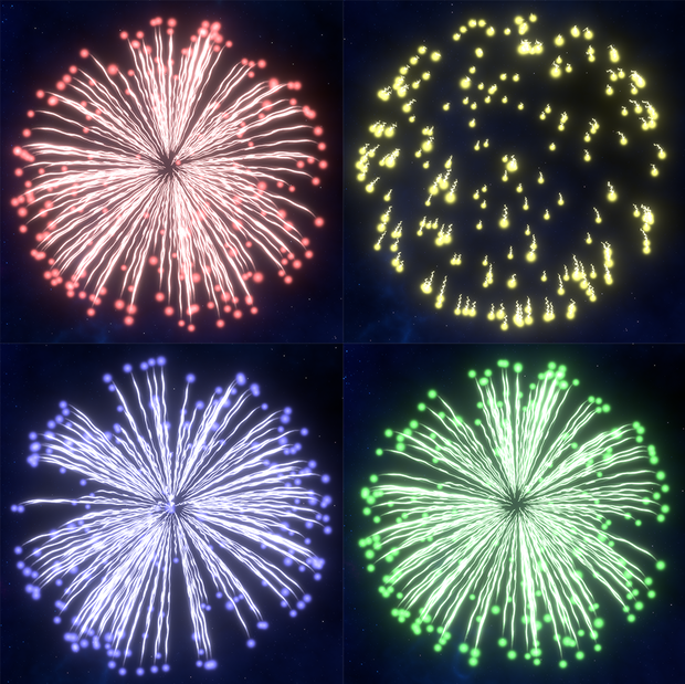2021年 花火（16点）