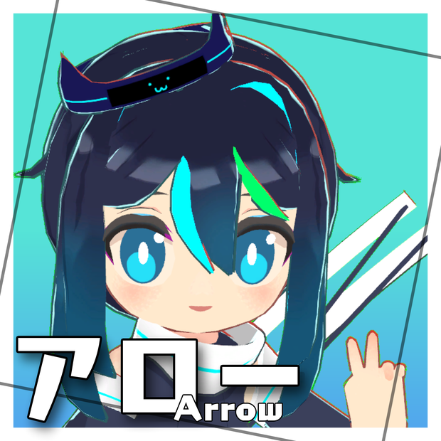 アロー - オリジナル3dモデル【VRChatアバター】