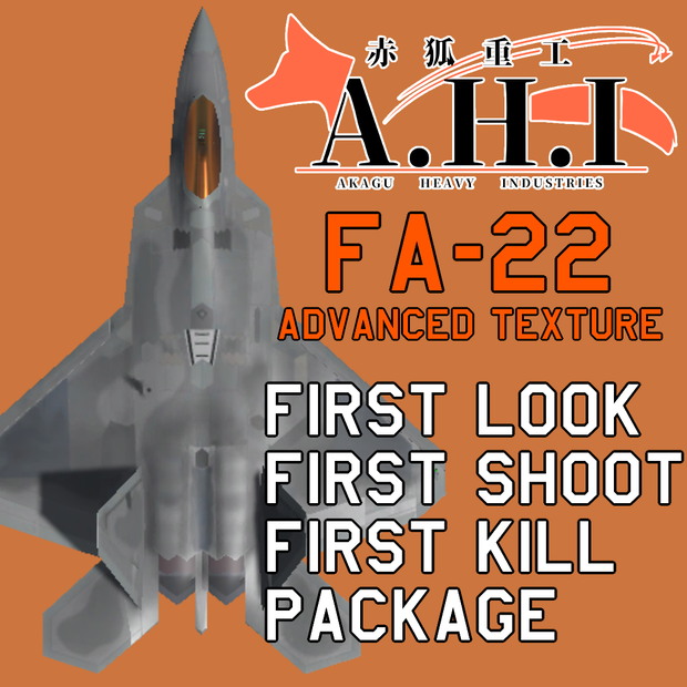 [FREE] FA-22 RAPTOR by A.H.I ADVANCED TEXTURE