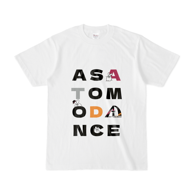 コラボTシャツ - 白（綿）