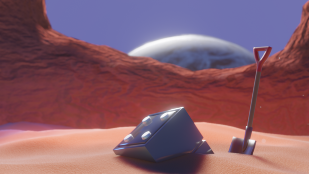 【無料】一万年後のタイムカプセル何いれる？【blender3.3】