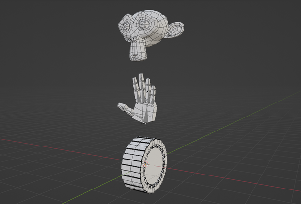 【無料】Driver練習用blenderデータ