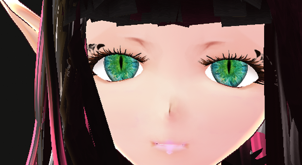 Green Cat Eyes ( VRoid Texture)