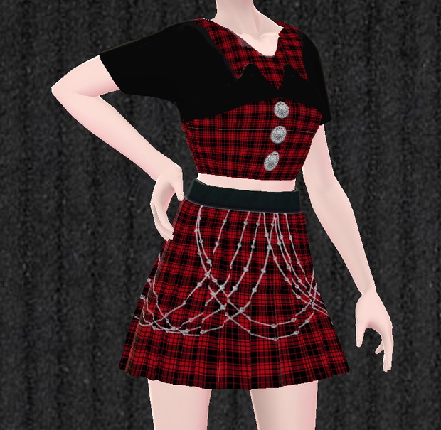 Minishirt and Top (VRoid Texture)