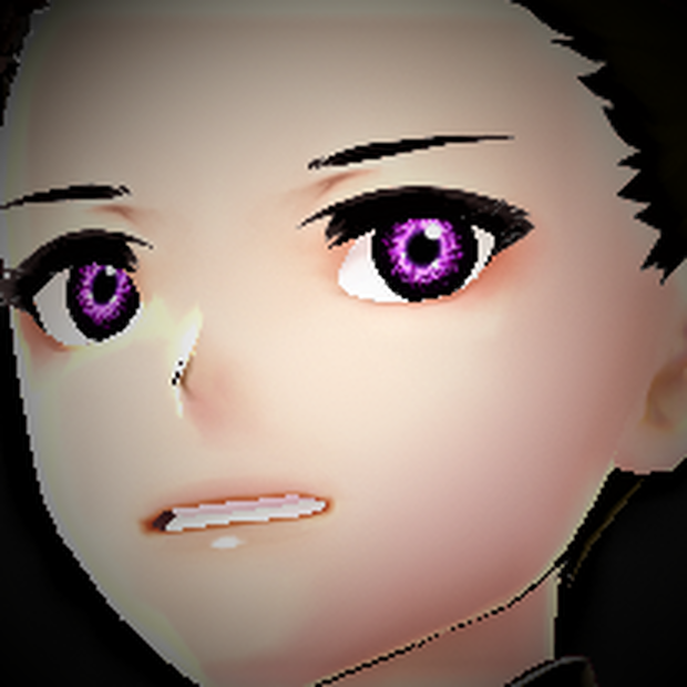 Purple Irises (VRoid Texture)