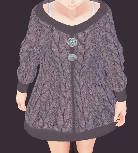 Pink knitted sweater (VRoid Texture)