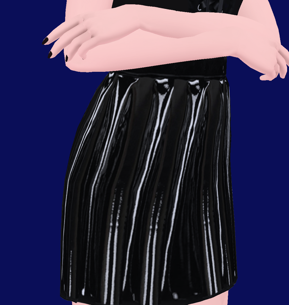 Vinyl Miniskirt (VRoid Texture)