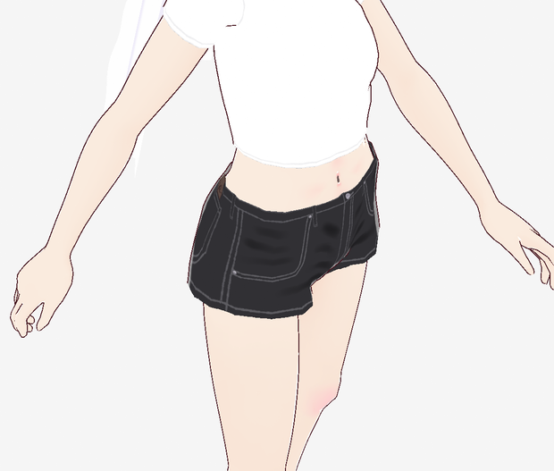 ショートデニム