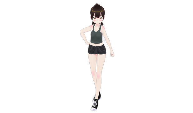 ショートタンクトップ