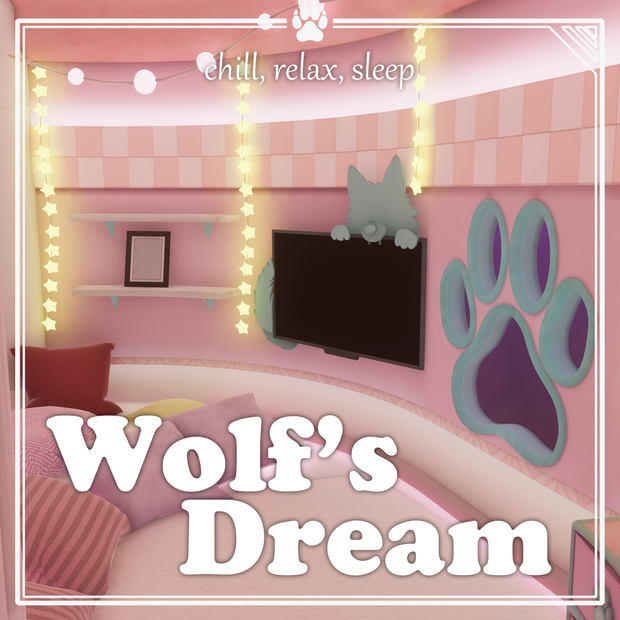 【VRChat想定ワールド】Wolf's Dream