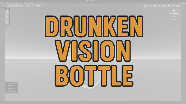 Drunken Vision Bottle ー 酔っ払い視界シェーダー