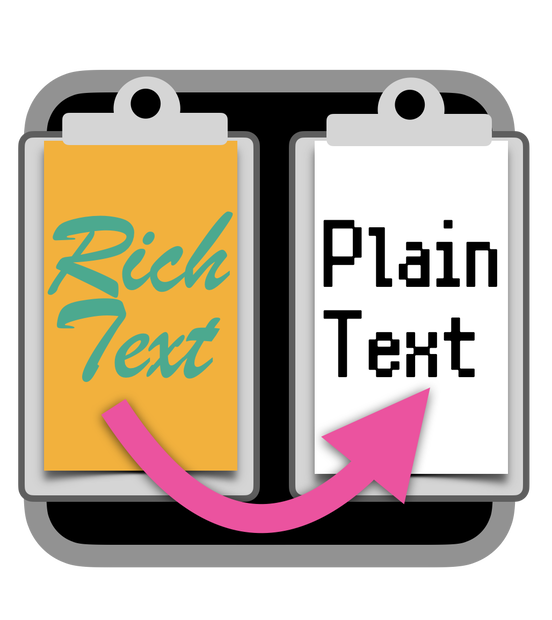 PlainerText（クリップボード内のスタイル付きテキストを自動変換してプレーンテキスト化）