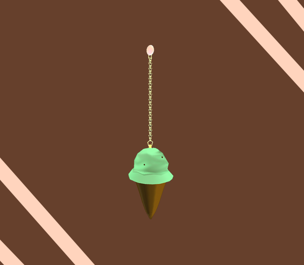 🌿🍫MINTCHOCO🍫🌿のアクセサリー【オリジナル3D】「dynamic bone 設定済み」