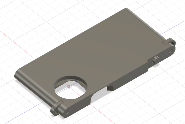 iPhone12用速写ケース ver.2(3Dデータ)