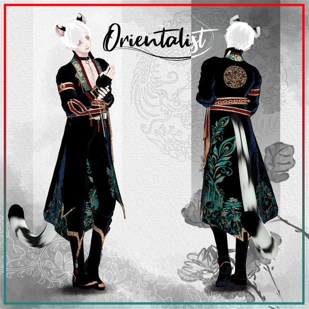 【3Dモデル】 Orientalist (for minase)