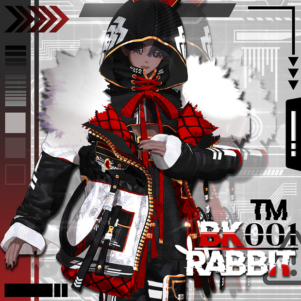 【3Dモデル】  【TM：BK001ㅡRabbit】(Full packge update)