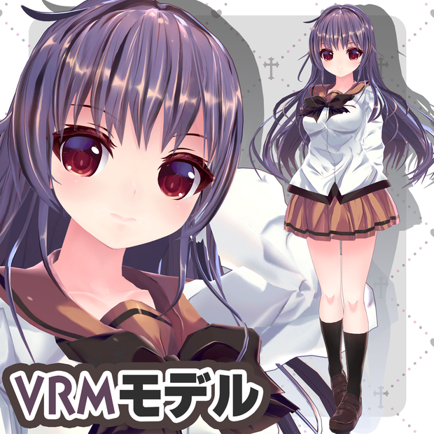 千夜VRMモデル