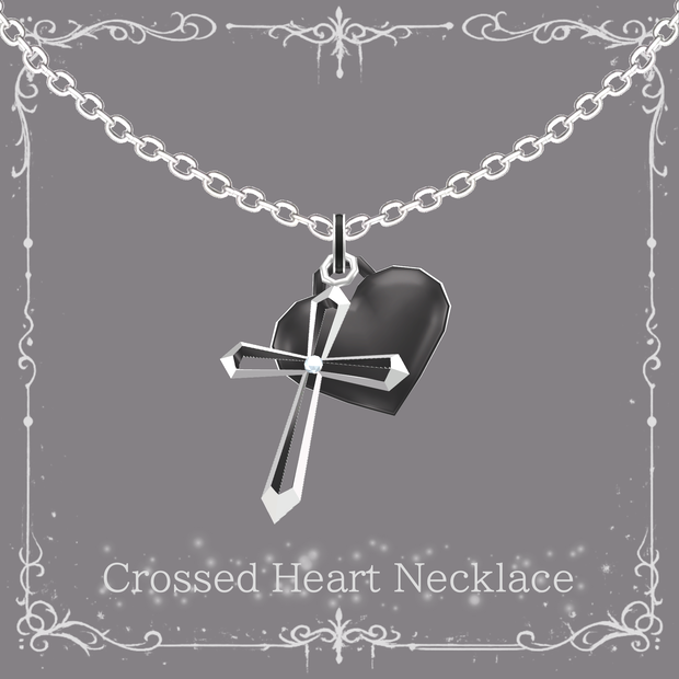 Crossed Heart Necklace / クロストハートネックレス