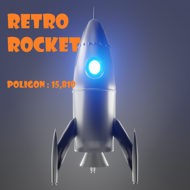 レトロ ロケット　-Retro Rocket-