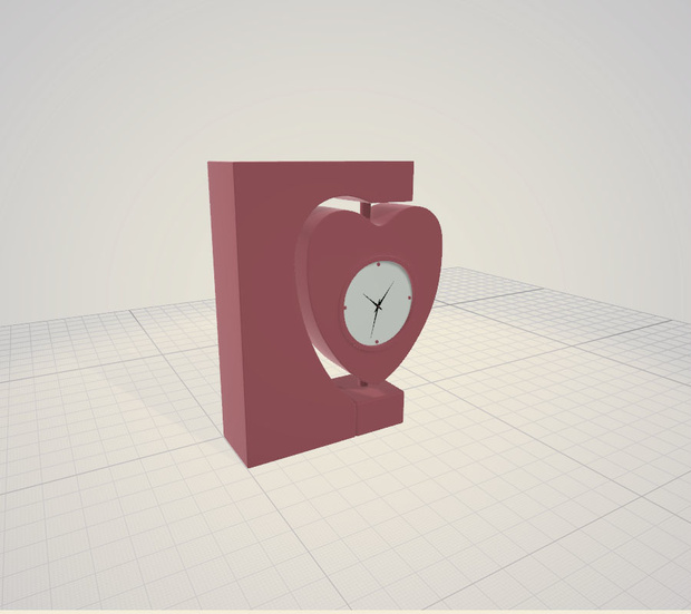 3d  時計