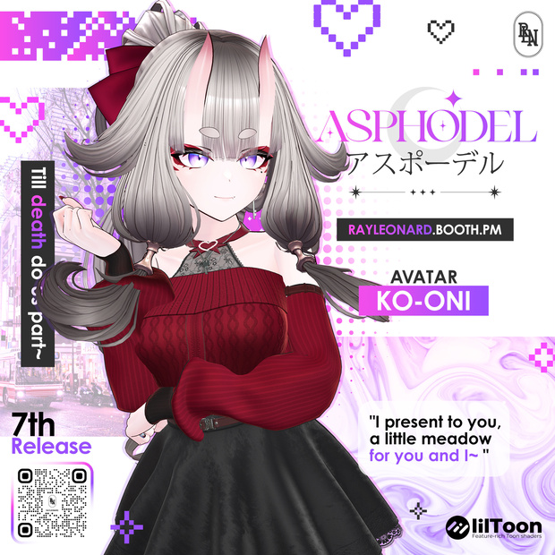 Ko-Oni Asphodel - 天狐ノ鬼娘・【アスフォーデル】