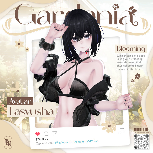 Lasyusha Gardenia - ラシューシャ・【ガーデニア】