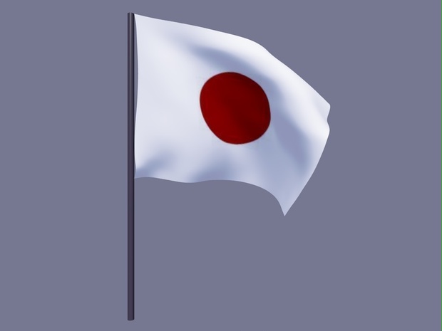 【3Dモデル】風になびく旗※ループ対応・テクスチャ変更可（blender2.79）