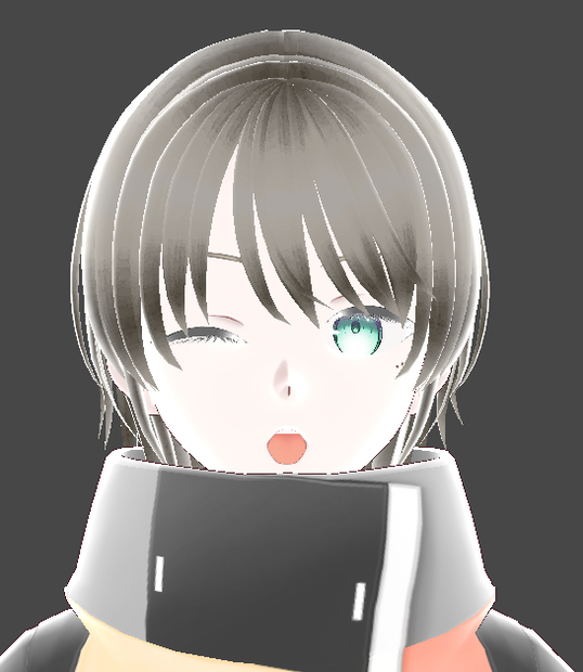 VRM　4種類　男女兼用　公式素材