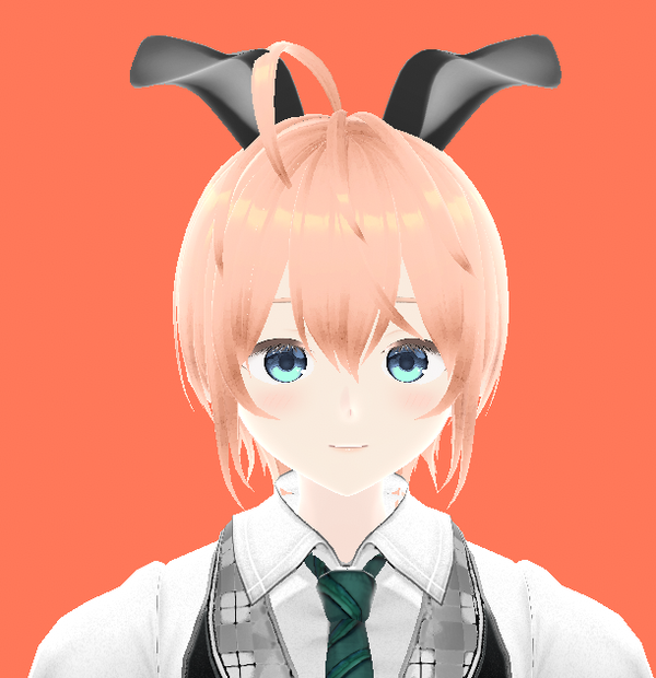 うさぎさんしつじ　VRM　３D