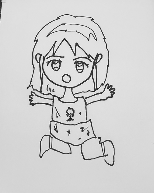 ワイルドサイレントウルフ　少女