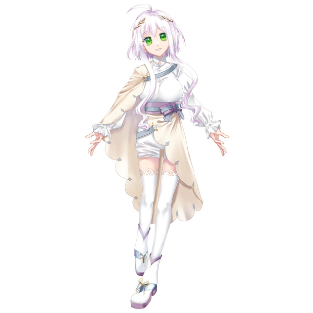 【立ち絵】聖女っぽい女の子【無料あり差分21種】