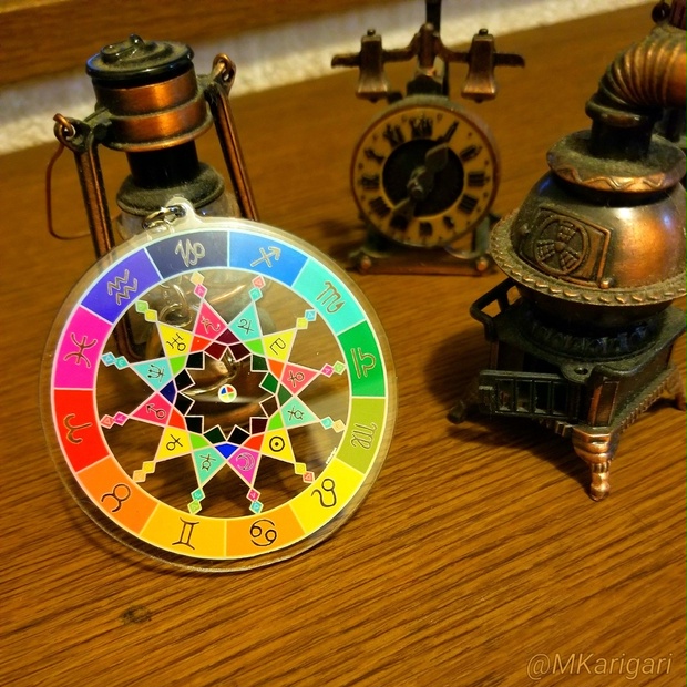 REBORN 星座 アクリルキーホルダー 12点 メール便対象品】 アクリル