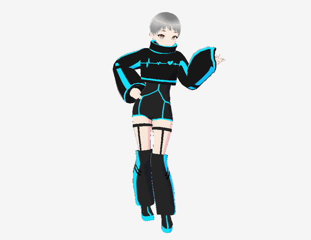 サイバーぽい服