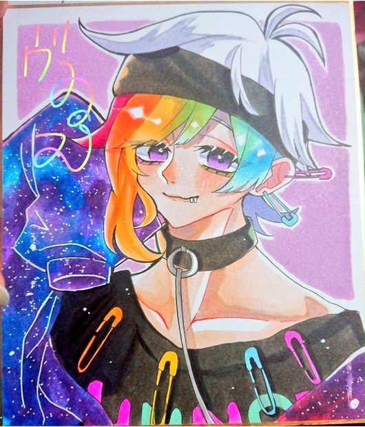森リンタロウ 色紙イラスト 白夜堂 Booth