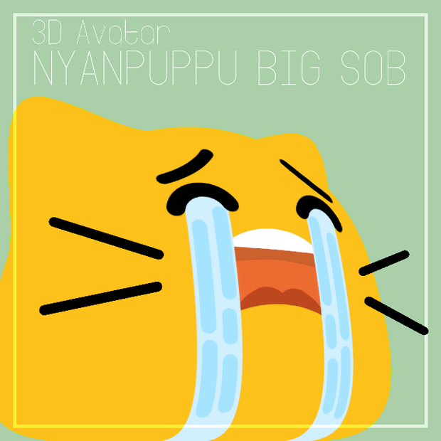 【VRChat向けモデル】NyanpuppuBigSob