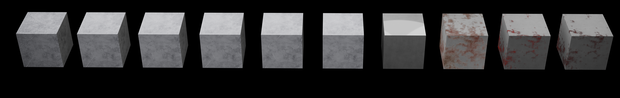 Dystopia Material Pack - 廃墟と管理の9素材セット