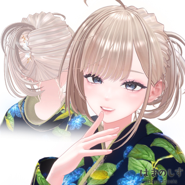 ゆゆゆヘア 【 髪型 / アップヘア 】 ヘアアクセサリー付き Yuyuyu Hair