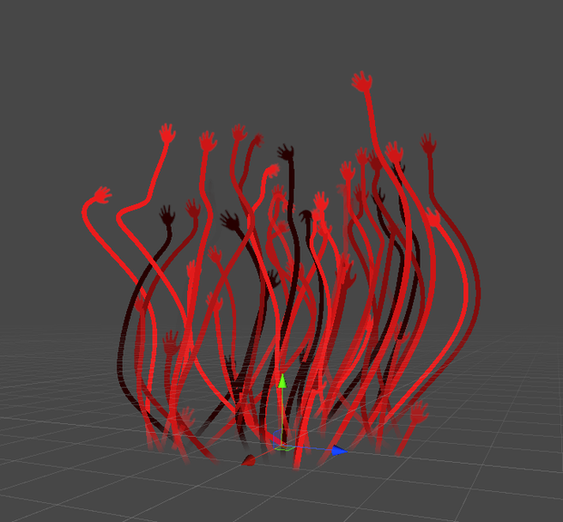 Hand Particle