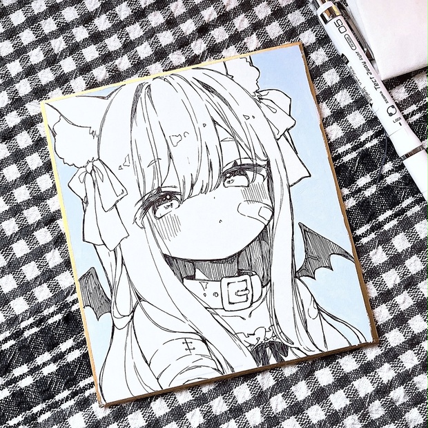 Enzao 色紙 ミニ色紙No.33 - nnanone - BOOTH