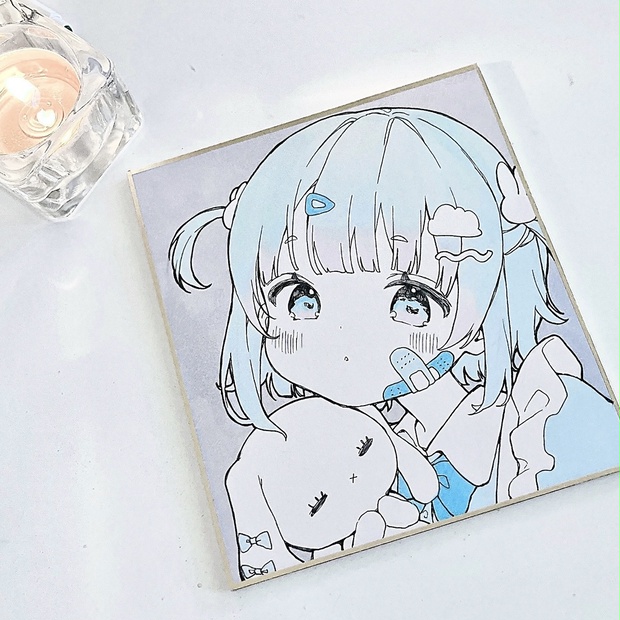 越雲みなみ　ミニサイン色紙 マルイウェブチャネル on X: 