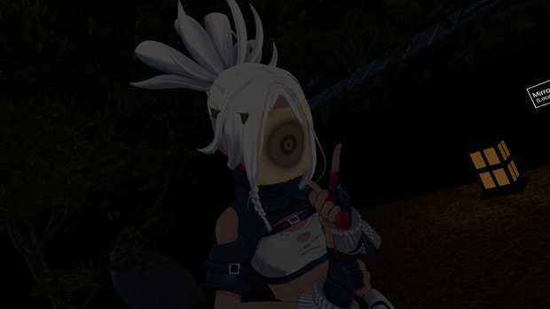 【VRChat想定】式神"風"面