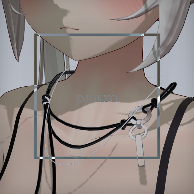 【VRC/3Dモデル】ネックレスセット