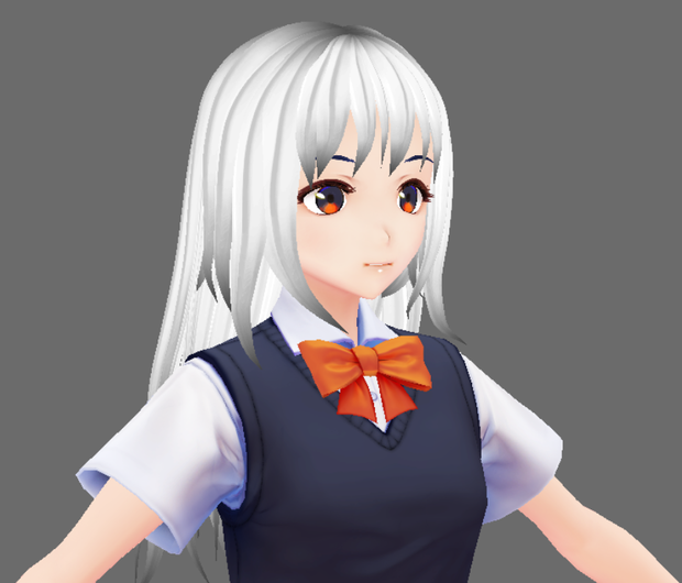 [ VROID ] Long Hair Preset